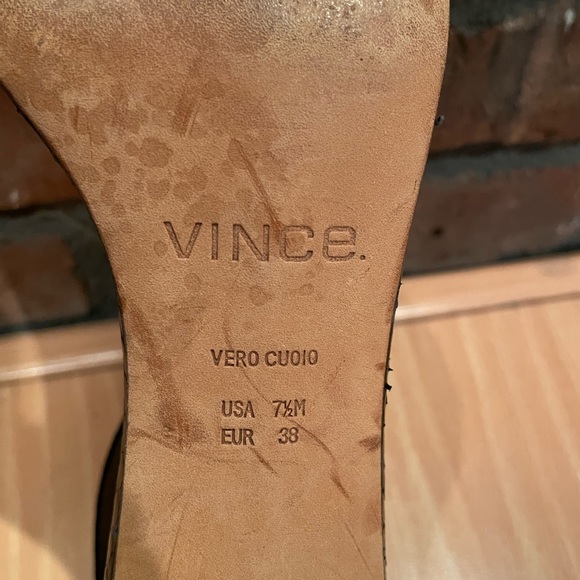 Vince Camino Black Ankle Strap Sandal - Picture 4 of 5